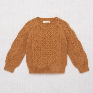 MISHA & PUFF cable popcorn sweater
